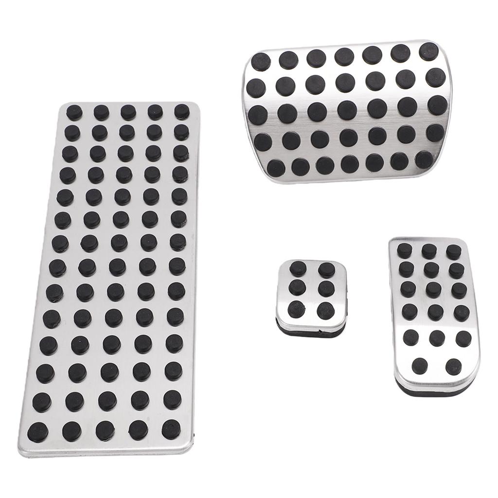 Set de 4 Bucăți Capac de Pedală de Înlocuire pentru Vito W639 W447 2011 2018 Mașină Set de Pad-uri pentru Pedală Antiderapante pentru Accelerator, Frână și Zona de Odihnă