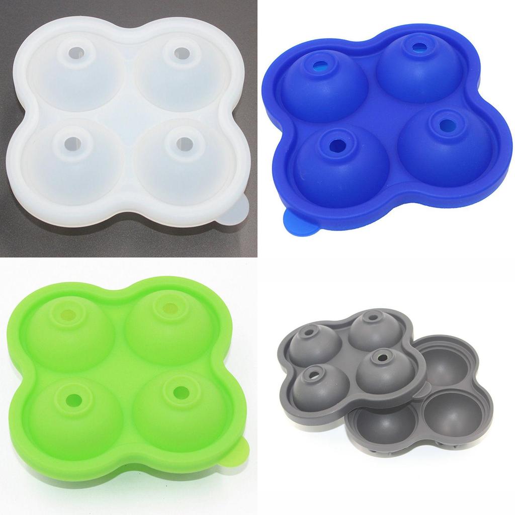 Premium Silicone Whiskey Ice Cube Ball Maker For Refreshing Cocktails