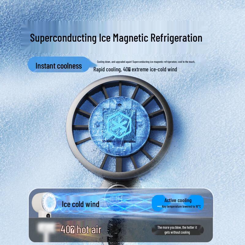SOTHING Mini Handheld Bladeless Turbine Fan