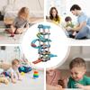 Racing Rail Car Toys Children Garage Catapult Sports Track Game Toys Kids Building Parking Baby Lot Gas Station DIY Winding Road