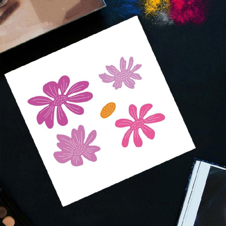 Metal Cutting Dies Daisy Flower Scrapbooking Stencil Scrapbooking Stencil DIY