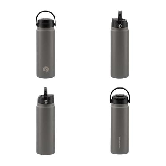 CAPTAIN STAG Sports Bottle, Water Bottle, Direct Drinking, Double Stainless Steel Bottle, Vacuum Insulation, Heat Retention, Cold Insulation HD