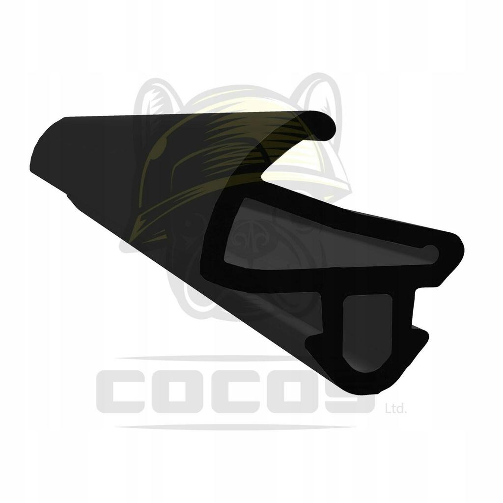 Seal for PVC windows S-1585 WITAL BLACK 1m