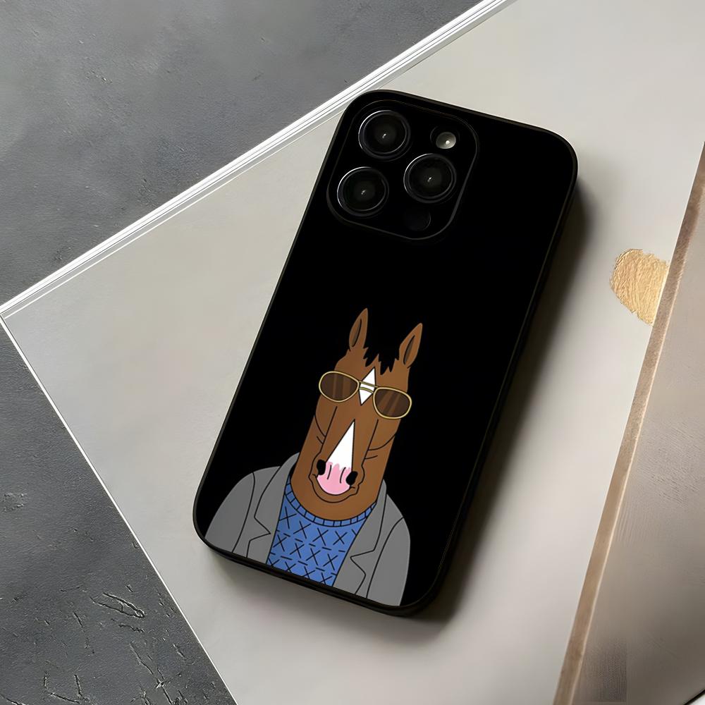Cartoon B-boJack Horsemans Phone Case For Iphone 15 16 12 14 Se 2020 2022 Direct Selling Pro Max 11 13 Xr X Xs Plus Funda Shell