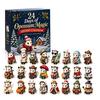 Christmas Advent Calendar 2026 Calendar, 24-Day Acrylic 2D Ornament Set with Secret Santa Gifts for Pet Lovers Animal Figures, Tree Hanging