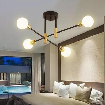 Modern Sputnik Chandelier Ceiling Light for Living Room Dining Hallway