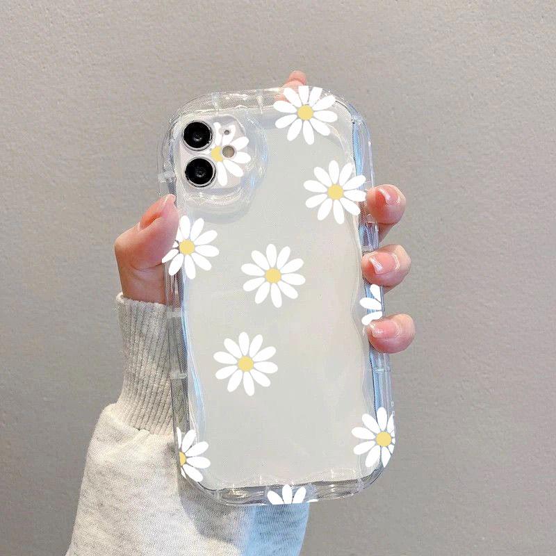 Phone Case For OPPO Reno 15 15F 14F 12F 11F 13F 13 14 12 11 A6 A5 Pro A79 A60 Realme C53 C55 C65 C63 C67 C75 Small Flowers Cover