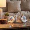 Retro Style Snail Disco Ball Sun Catcher Miniature Snail Desktop Ornaments  Bedroom