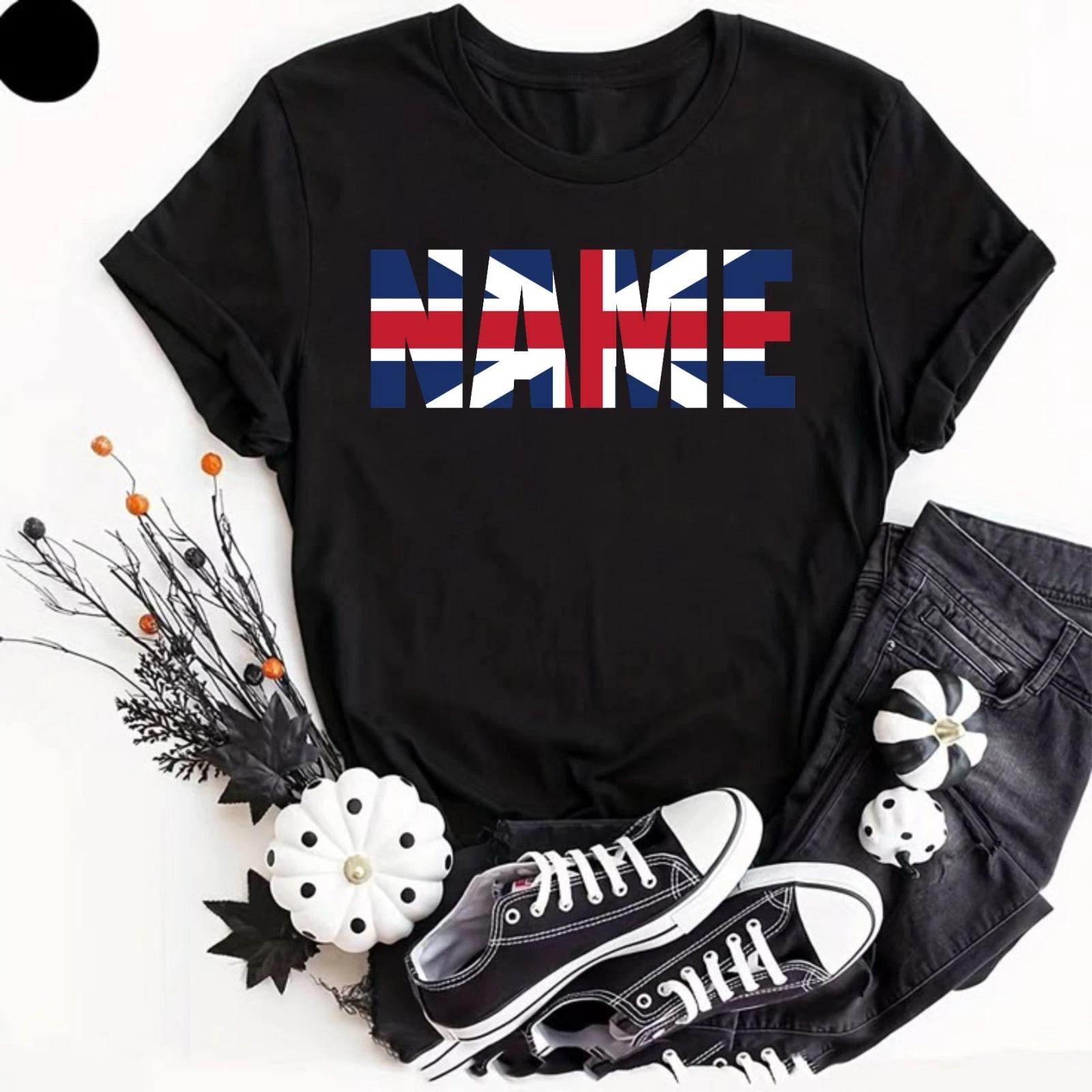 UTK Patriot T- Shirt Unite The Kingdom unity & pride Union Jack Personalised Shirt M