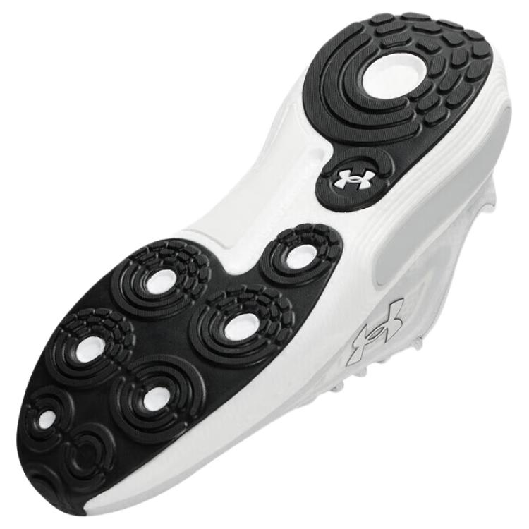 Under Armour Phantom 4 Classic Comfortable Versatile Shock Absorbing Breathable Low Top Lifestyle Shoes Unisex sneaker White Gray 6007194-100