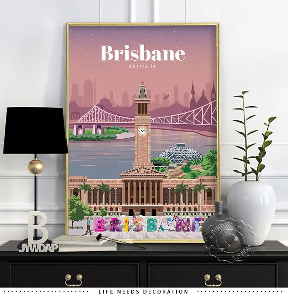 World City Travel Poster, Japan Tokyo Osaka Poster, Spain Madrid Watercolor Print, Florence Milan Santiago Chicago Wall Decor No Frame