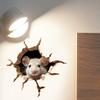 Funny and Cute Realistic Mouse Wall Sticker for Home Decor