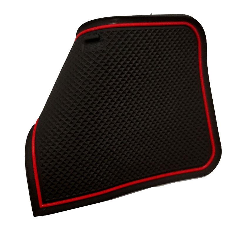 For Nissan Navara NP300 D23 2015 2016 2017 2018 A Set Car Door Gate Slot Cup Holder Mats Pads Non-Slip Fit