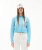 LARTIGENT Lk Cable Collar Knit(Sky Blue)