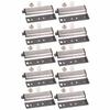 10Pcs Cabinet Door Push Latch Magnetic Stainless Steel Cupboard Rebounder Touch Latches Kitchen