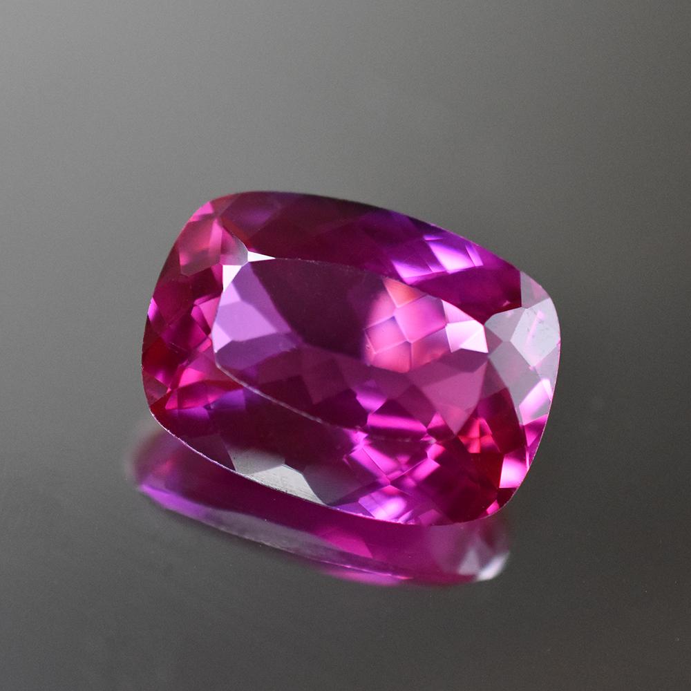 Natural Pink Sapphire Loose Gemstone 20.90 Ct Cushion Shape September Birthstone for Gem Collections