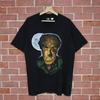 Vintage 90s The Wolf Man American Horror Monster Film Cult Movie Promo T-shirt Dracula