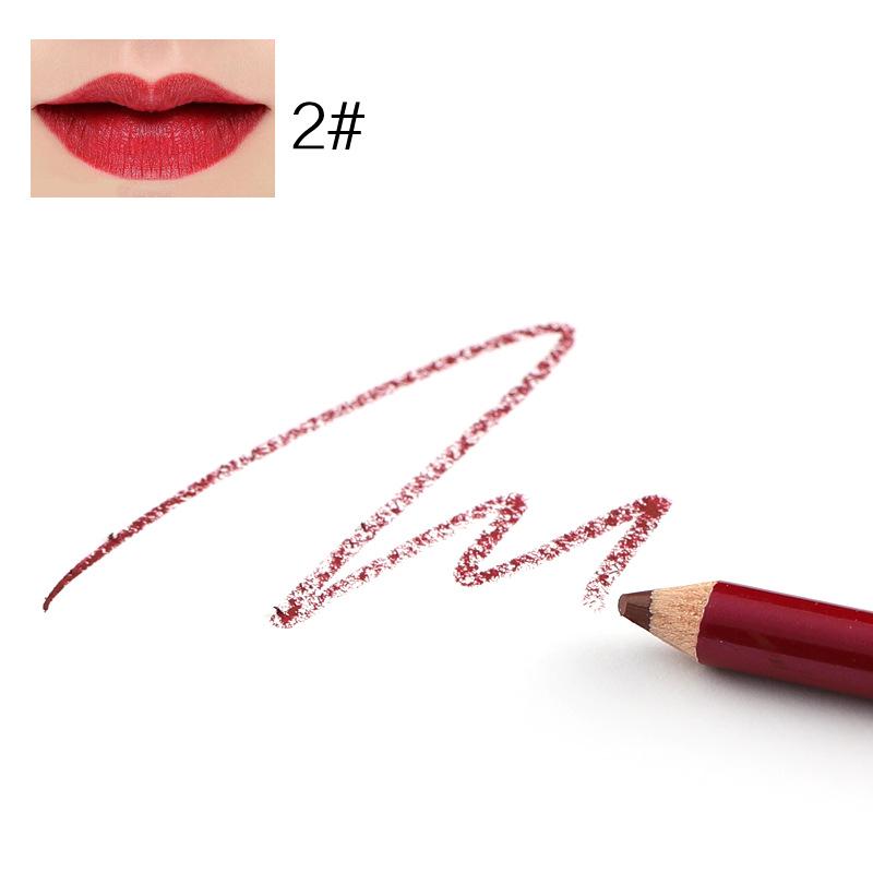 Yalaiyi 13-Farben Matter Lipliner-Stift: Wasserfest & Vielseitig für Lippen und Augen