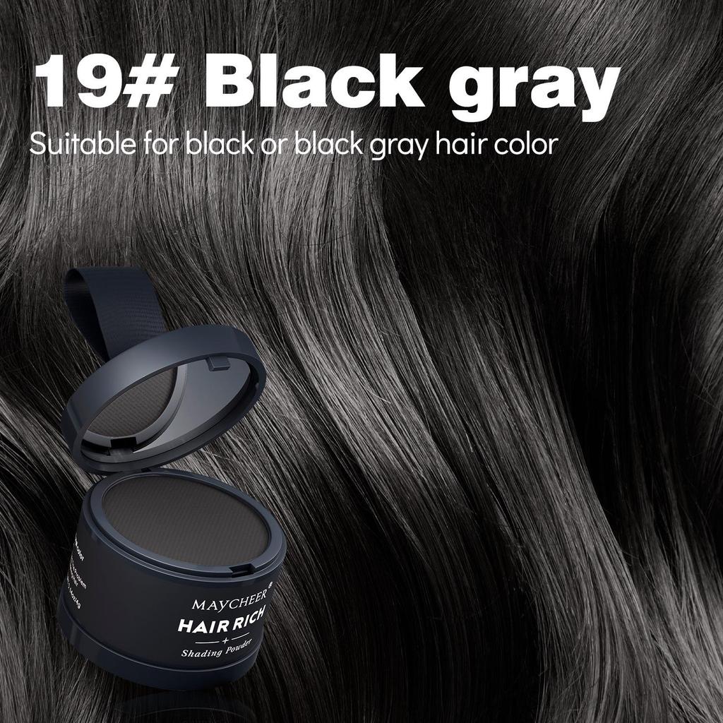 MAYCHEER Polvere Ombreggia-Attaccatura dei Capelli con Applicatore
