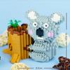LOZ 9212 Animal World Koala Bear Tree Pen Container 3D DIY Mini Diamond Blocks Bricks Building Toy  No Box