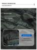 Men's Retro Camouflage Elastic Cuff Multi-Pocket Overalls