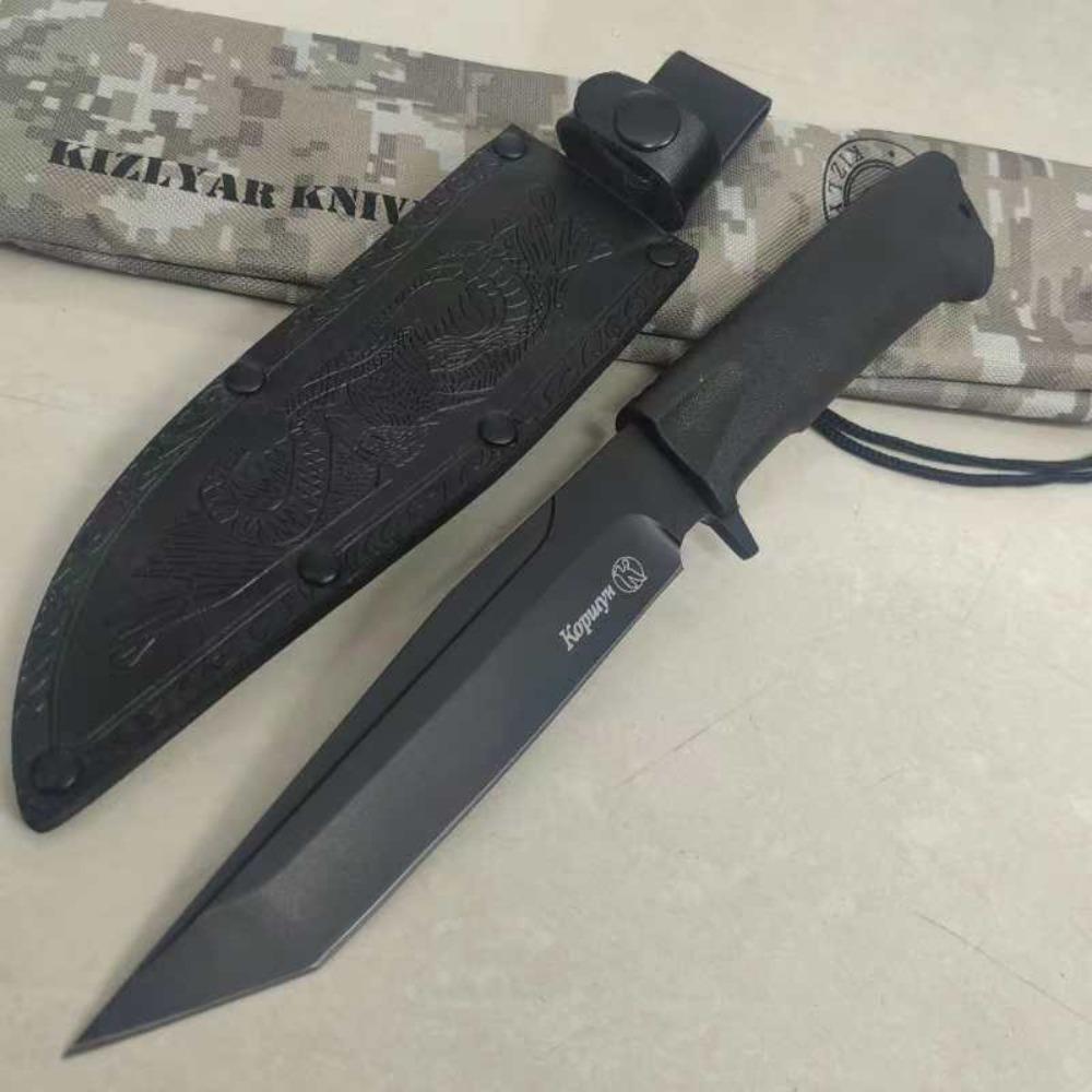 Outdoor Knife Camping Straight Knife High Hardness Knife Portable