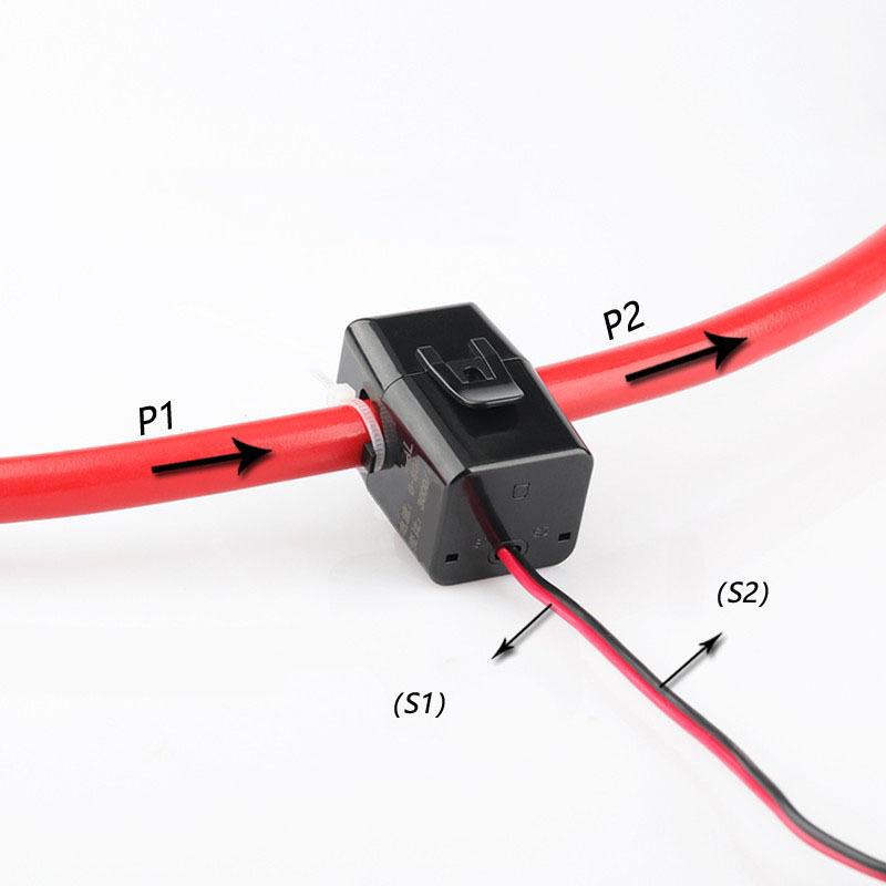 3 phase power meter ampere voltage kwh watt var power factor frequency LCD multifunction meter with ampere clamp sensor CT