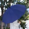 Asty Plain Jump 55cm X 12R HL2312KMJP Women's 12-Rib Umbrella, Navy,