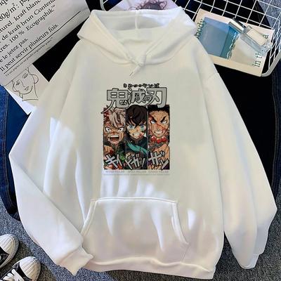 Demon Slayer Hoodies Women Funny Fleece 90s Japanese Clothes Clothing Women Kawaii Clothes Unisex Hoodie