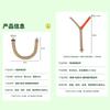 Bird Perch Parrot Toy Bird Cage Supply Bird Standing Rope Bird Cage Accessories Parrot Standing Rope Hanging Bird SwingRope