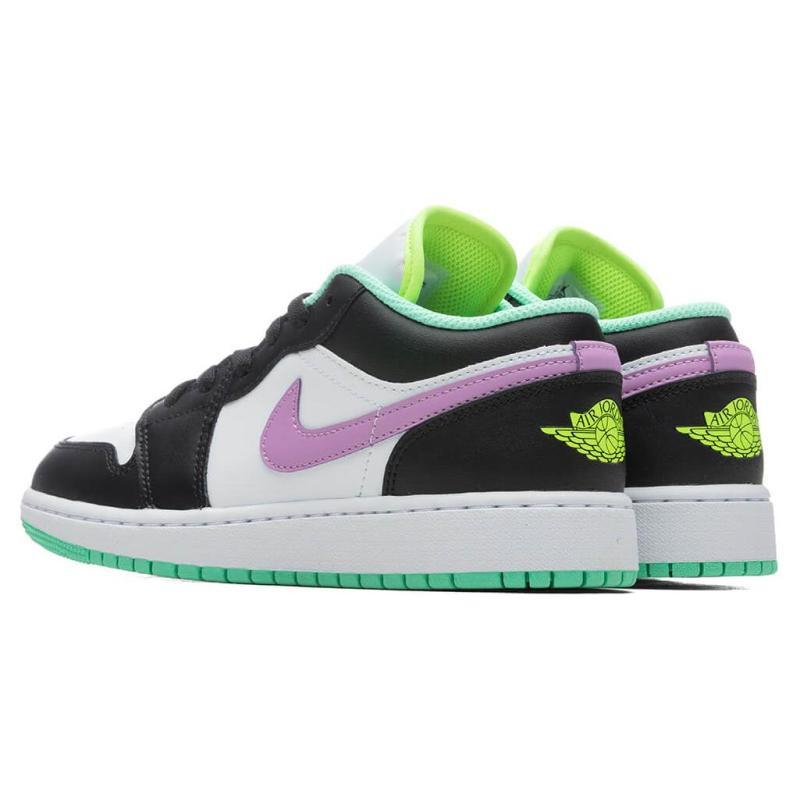 Air Jordan 1 Low 'White Violet Shock' Gs Jordan 553560-151