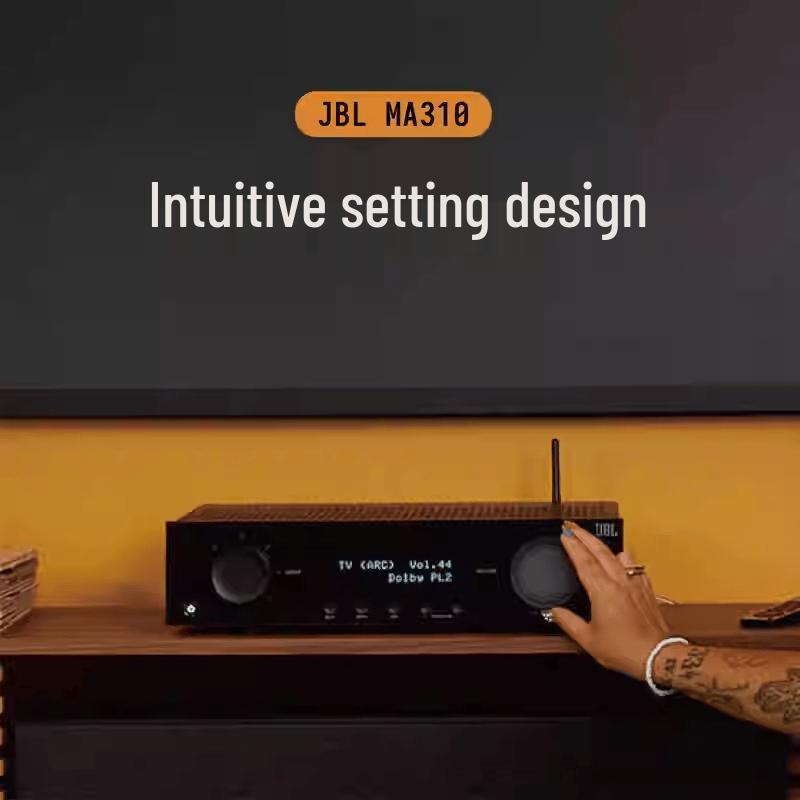 JBL MA510 8K HD Bluetooth 5.2-Channel Home Theater AV Amplifier (CN version)