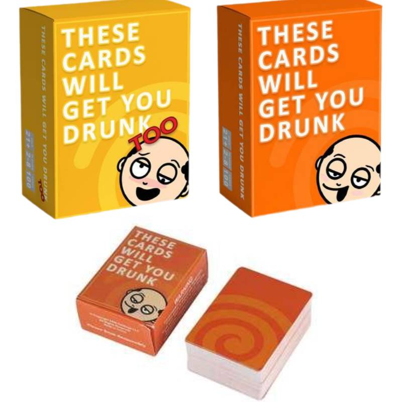 These Will Cards Get You Drunk Fun Family Adult Drinking Table Game For Parties
