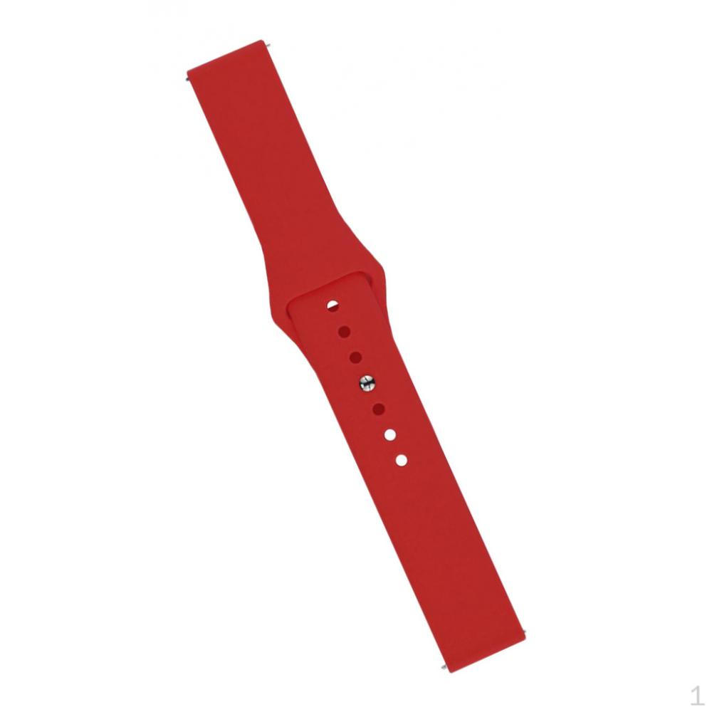 

Спортивный мягкий сменный ремешок из силикагеля для Garmin Fenix5 Red