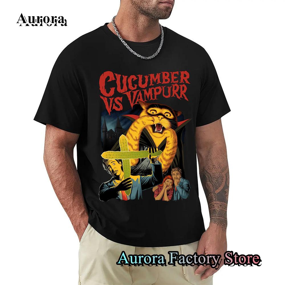 Men Summer Fashion Cotton T-Shirt The Return Of Vampurr Tops Tees Male Casual O-Neck Clothing Short Sleeve Harajuku Streetwear