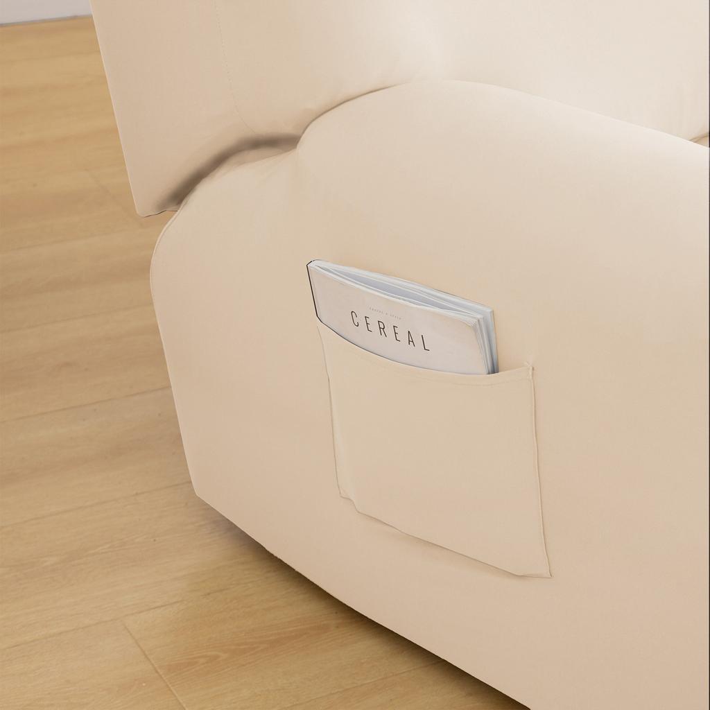 1/2/3 Seater Recliner Sofa Slipcovers Elastic Couch Protector Stretch Recliner Armchair Covers Furniture Chaise Lounge Covers