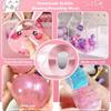 Transparent Adhesive Blowable Bubble Tapes Double Sided Tape DIY Crafts Kids Toy  Toddlers