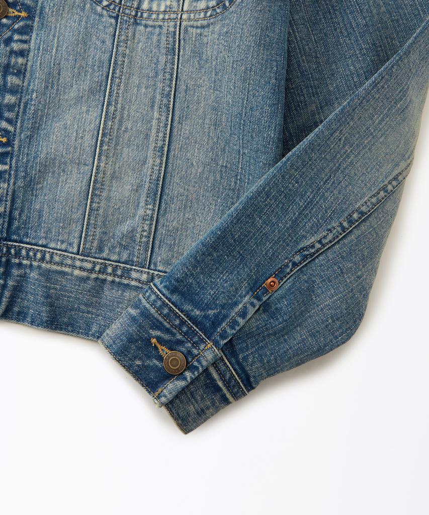 Outstanding 50S Western Rider Selvedge Jacket_L.Blue