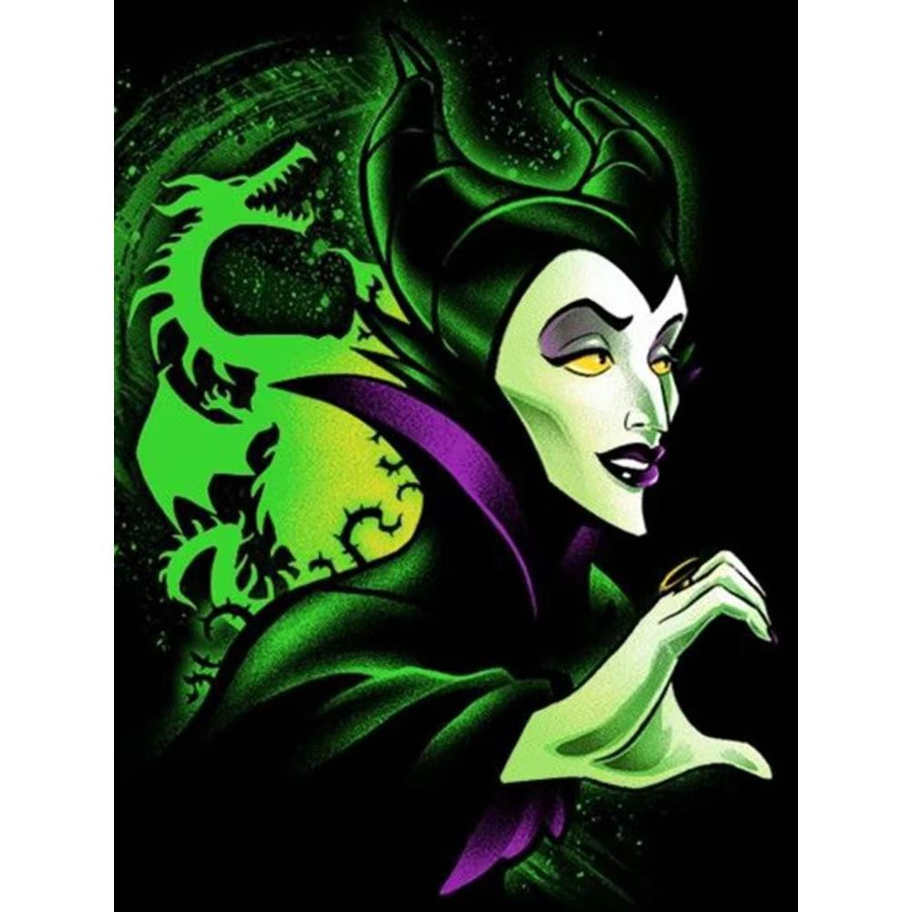 Maleficent Dark Style Diamond Painting New Full Diamond Gothic Style DIY Diamond Embroidery Material Pack
