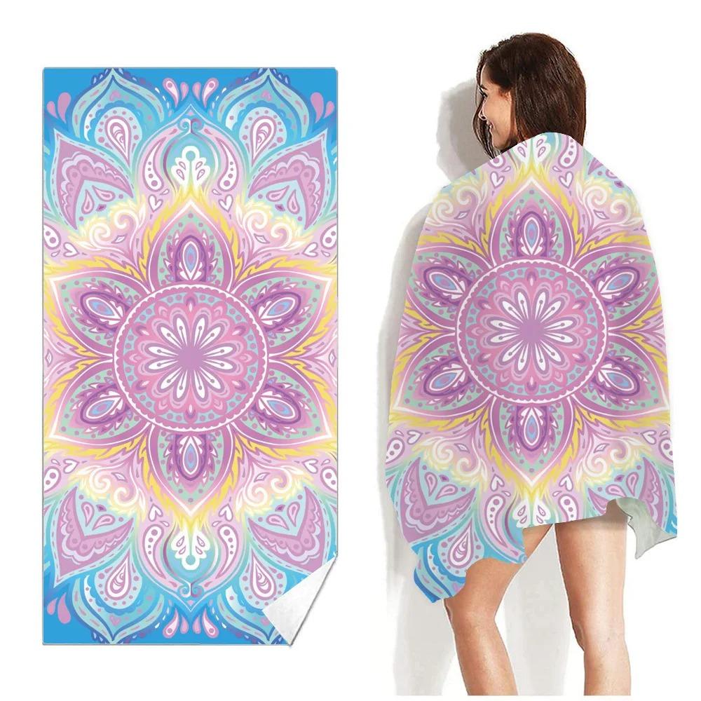 Beach Towel Quick-dry Microfiber Bath Towels Beach Cushion Bath Towel Yoga Mat Sand Free Beach Towel