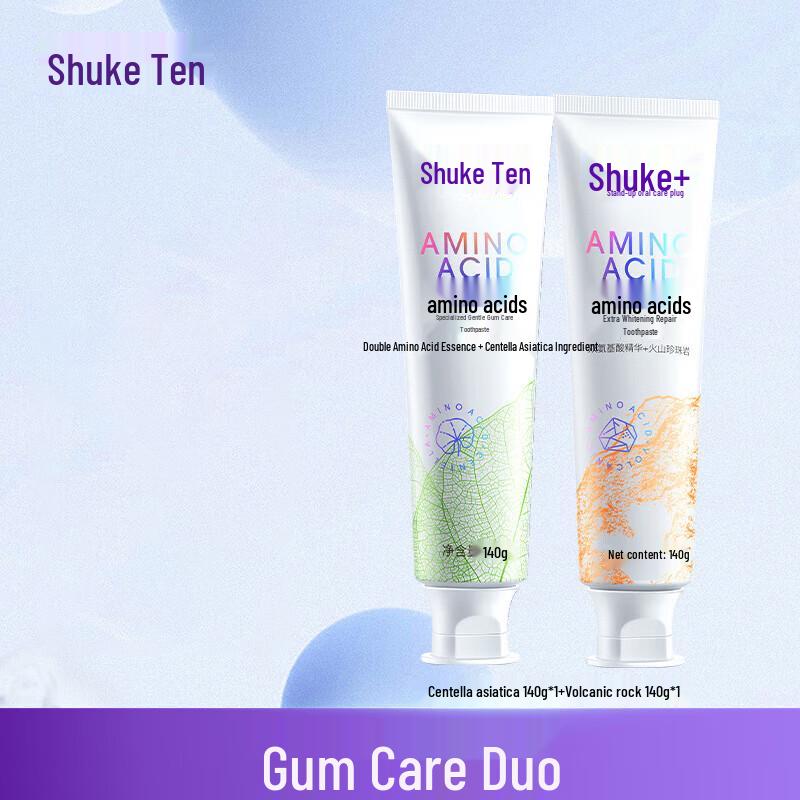 

Shuke Whitening & Gum Care Toothpaste Duo