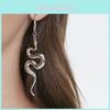 Trendy Alloy Snake Earrings For Women Fashion Street Style Jewelry 2021