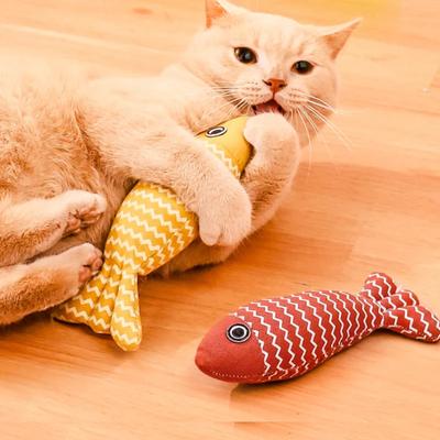 Katzenminze, Haustierspielzeug, Katzenzubehör für süße Katzenspielzeug, Welpen, Kätzchen, Zähneknirschen, Katze, Plüsch, Daumenkissen, schützt den Mund, Haustierzubehör