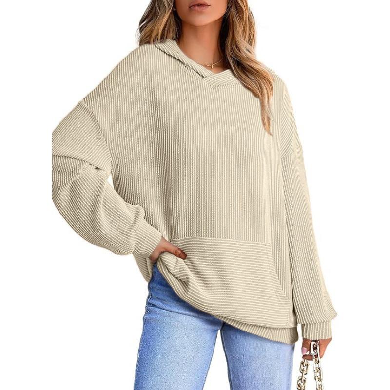 BITCED Women's Fashion Casual Solid Color Print Long Sleeve Blouses & Shirts
