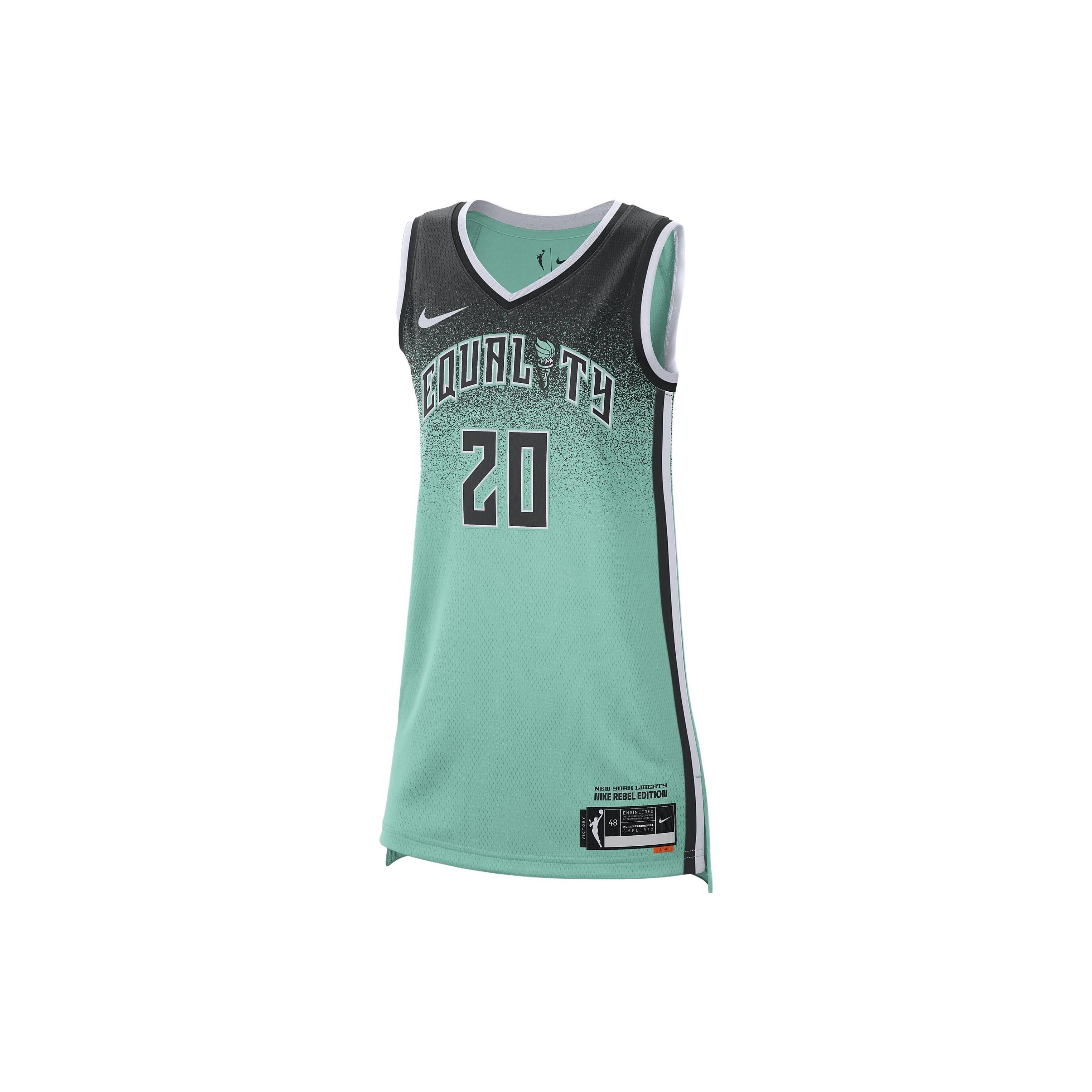 (WMNS) Nike Sabrina Ionescu New York Liberty Dri-FIT WNBA Victory Jersey  Mint  Women s FD0806-305 M