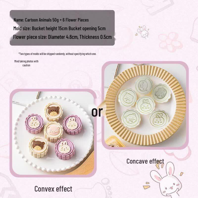 Hand Press Mung Bean Cake & Mooncake Mold