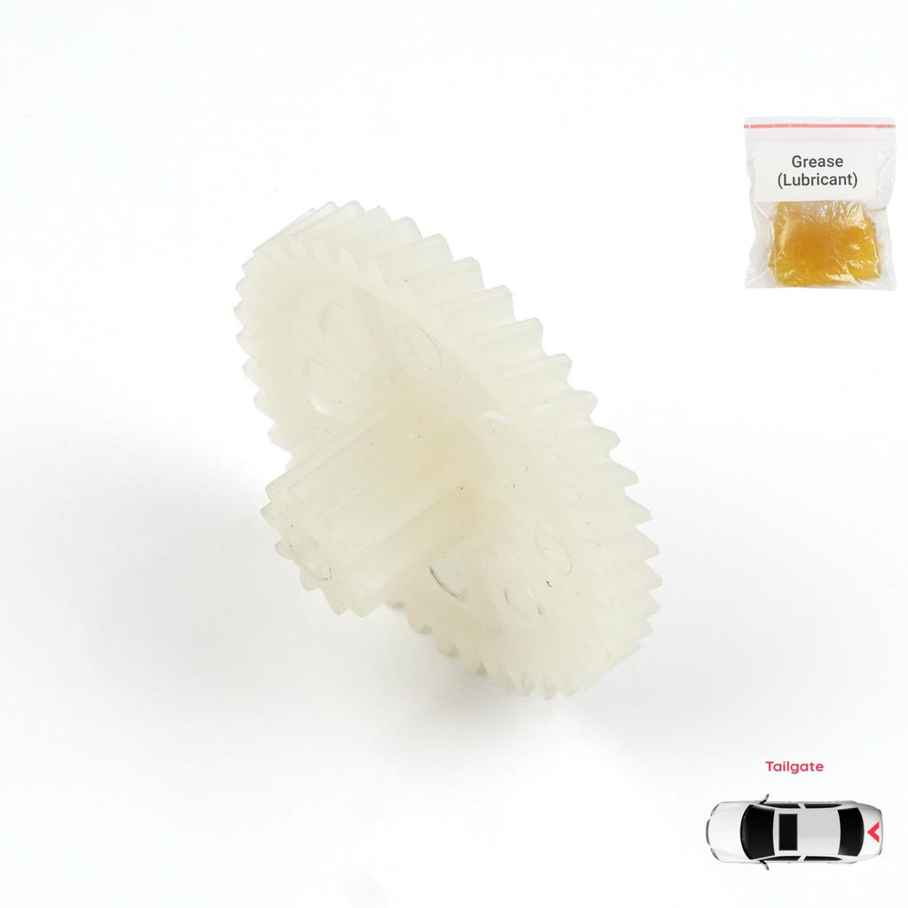 EGE723 Heckklappen-Kofferraumdeckel-Riegel-Schloss-Stellmotor-Zahnrad für Q5 Q7 A4 S4 A5 S5 A6 S6 A7 S7 Skoda Octavia Superb 4F9827383B