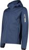 Куртка CMP Light Softshell Jacket с отстегивающимся капюшоном (39A5027M) b.blue mel./dusty blue