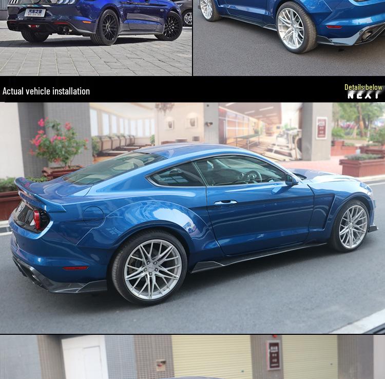 18-23 Ford Mustang Wide Body Kit: Mudguards, Wheel Arches, Fenders