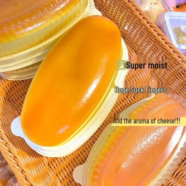 

Slow Rebound Scented Cheesecake Toy: Super Soft Decompression Stress Reliever